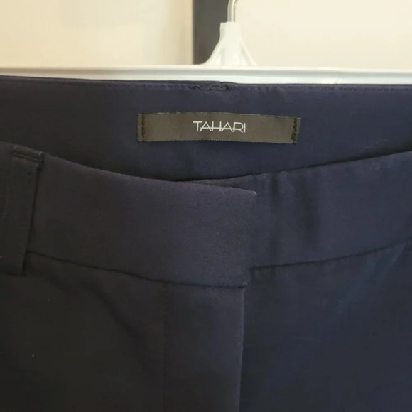 Tahari Blue  Trousers - Picture 2 of 6